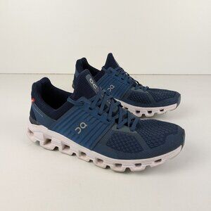 On Men's Cloudswift 3 Blue Midnight Running Shoes Mens Size 7.5 Sneakers